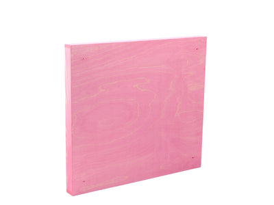 Wooden Display Box with 28 Compartments Stained Pink