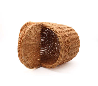 Handcrafted Wicker Basket with Lids